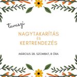 Templomtakarítás és kertrendezés